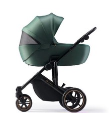 Kinderkraft DUO Prime 2 DARK GREEN Carrozzina Passeggino e Borsa