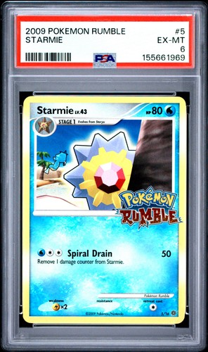 Psa starmie rumble pokemon - starmie,
