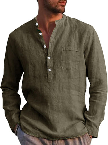 Camicia uomo lino - da, a