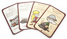 Munchkin: 4 x rarissime carte Munchkin / carte da gioco da Messenger Bag - inglese 