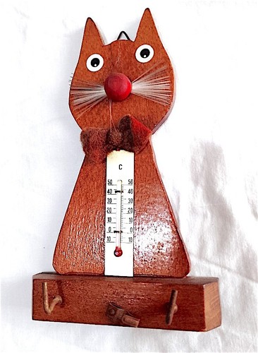 Gatto termometro appendino - appendino, da