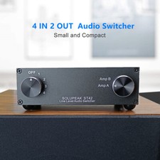 Interruttore audio stereo RCA