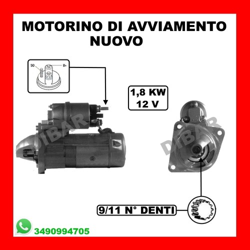 Motorino avviamento nuovo - di,