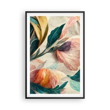 Poster 61x91cm Fiori Vintage