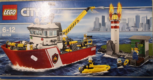 Lego city 60109 motobarca - 60109,