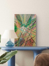 Unique painting of art hand