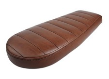 Cafe-Racer, Scrambler, SEDILE, universale, adatto per passeggero, marrone Seat/Selle