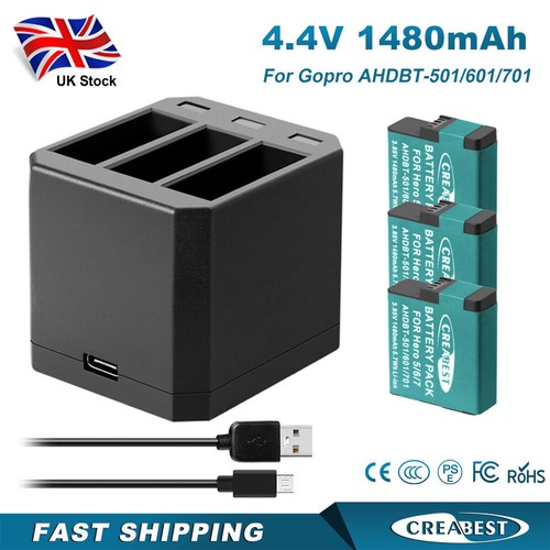 Ahdbt 501 batteria - 3x, ahdbt-501