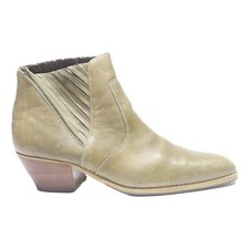 Stivaletti donna pelle beige