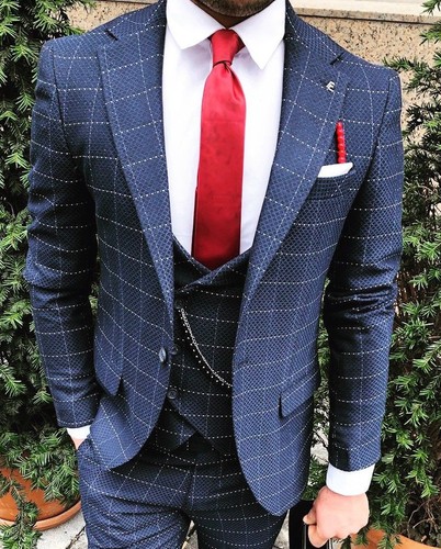 Designer business blu quadri - designer,