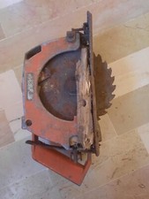 Vecchia Antica Sega Ferro Circolare Da Banco