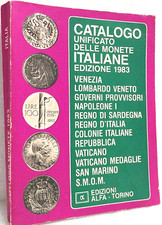 CATALOGO  UNIFICATO  DELLE MONETE ITALIANE EDIZIONE  1938