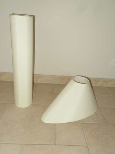 Ancien abat jour - ancien, lampadaire