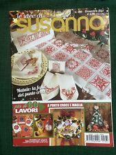 RIVISTA LE IDEE DI SUSANNA NATALE LA FESTA DEL PUNTO CROCE LAVORI MAGLIA CROCE