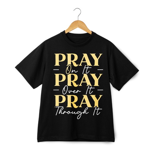 Shirt grafica pray - t-shirt,