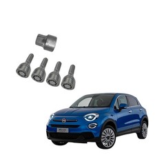 Kit bulloni antifurto per fiat - kit,