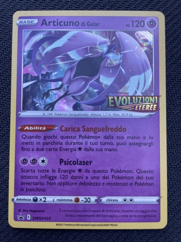 Pokemon tcg promo articuno - promo, di