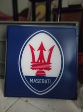 Insegna targa tabella concessionaria Maserati Originale officina garage NUOVA