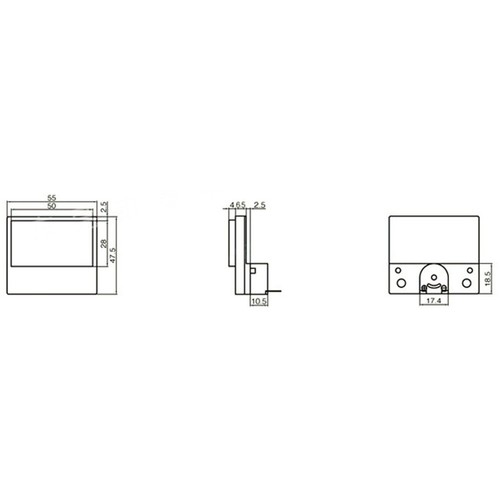 Display analogico trasparente - display,