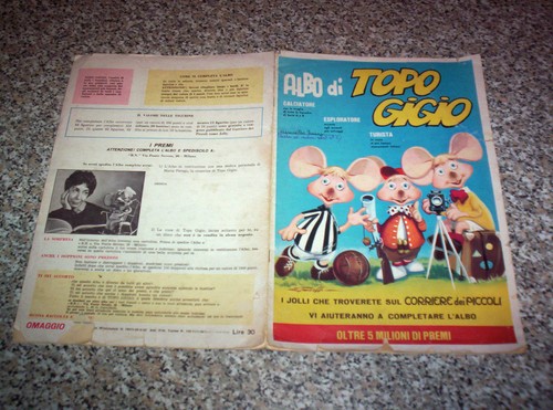 Album albo topo gigio bn - albo, di