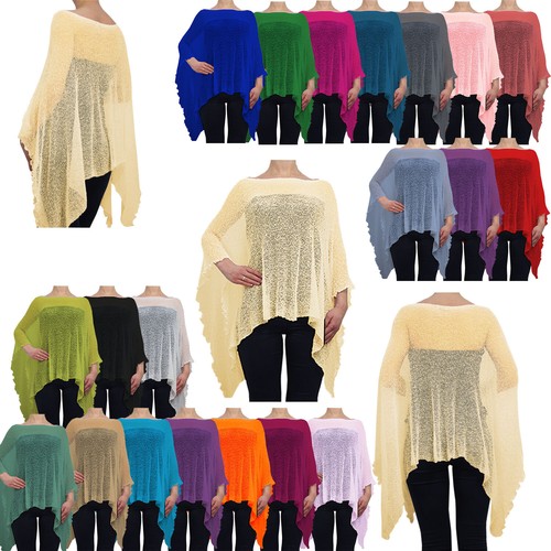 Poncho donna taglia unica