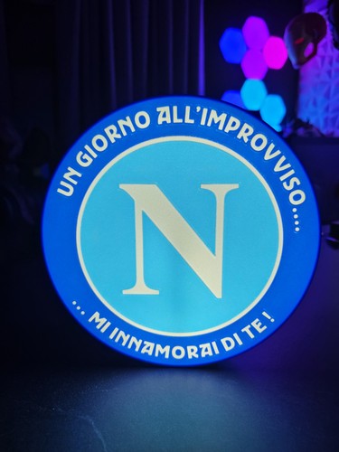 Lampada calcio napoli led - napoli,