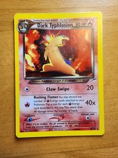 dark typhlosion 10/105 holo LP