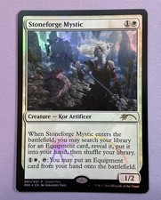 Magic The Gathering MTG Stoneforge Mystic Grand Prix Promo Foil quasi nuovo