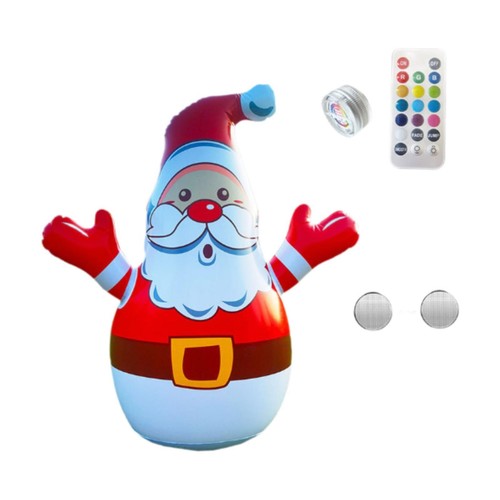 Babbo natale gonfiabile - babbo,