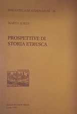Prospettive di storia etrusca [Paperback] Sordi, Marta