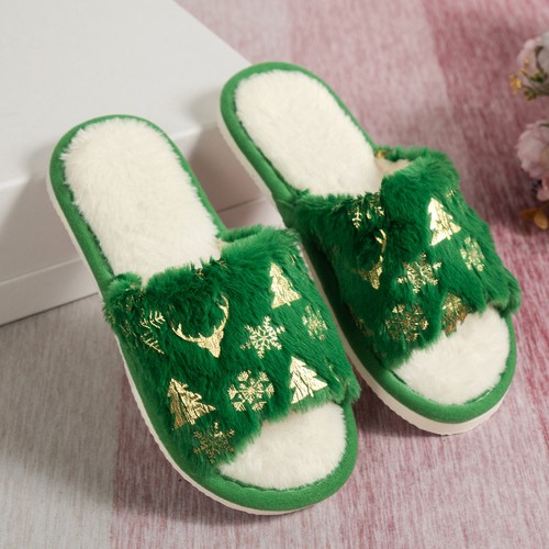 Pantofole natalizie donna - pantofole,