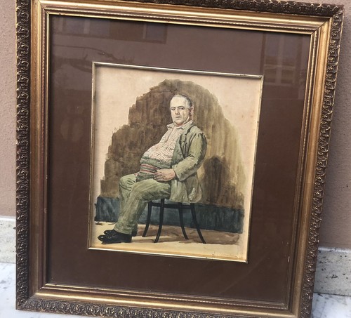 Pittore emiliano dipinto - -,