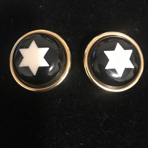 Orecchini clip tondi stella - tondi,