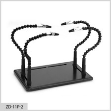 SUPPORTO TERZA MANO 4 BRACCI FLESSIBILI SCHEDE ELETTRONICHE CIRCUITI ZD-11P-2
