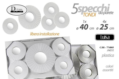 Set specchi parete - da,