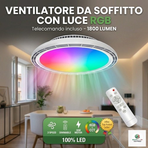 Ventilatore soffitto 45 - da, Ø