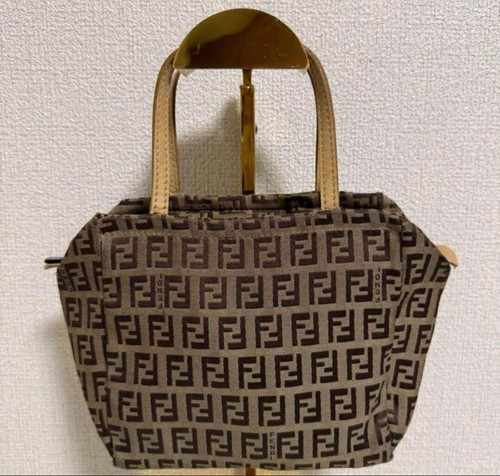 Mini borsa tela - in, fendi
