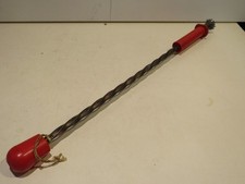 vecchio SCOVOLINO PER PULIRE CANNE FUCILE DA CACCIA spazzola attrezzo vintage di