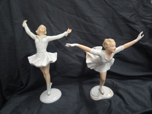 Coppia figurine pattinatori - coppia, su