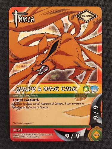 Naruto card game volpe - naruto,