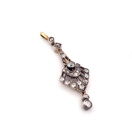 Pendente antico oro kt - 12,