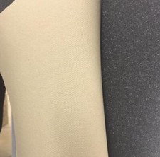 Tessuto cielo auto BEIGE cm50X150 originale sottotetto tramatura nido d'ape