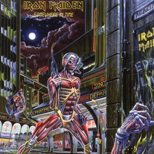 Vinyl iron maiden somewhere - iron,