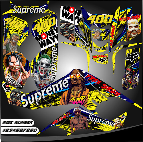Ltz 400 suzuki wrap graphics - ltz,