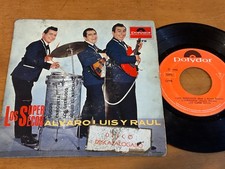 LOS SUPER SECOS Aguas El Marciano +3 1966 MEXICO 7" EP Garage Surf Beat