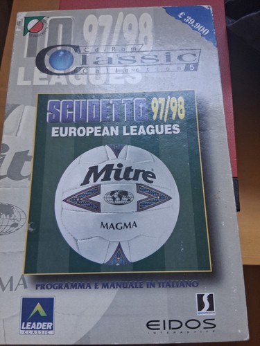 Scudetto european - scudetto, 97/98