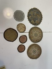 Lot of 8 Vintage Brocade/Lace
