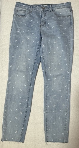 Jeans tribali ricamati - , palme