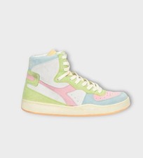 Sneakers alte Diadora Heritage Mi Basket Arcobaleno – multicolore scamosciate