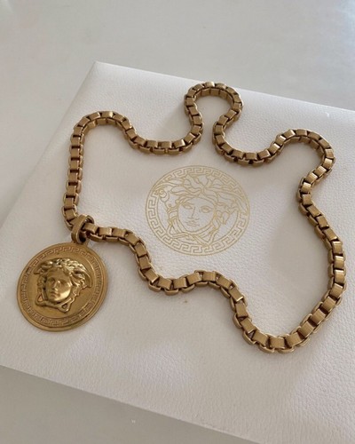Catena collana con medaglione - catena/collana,